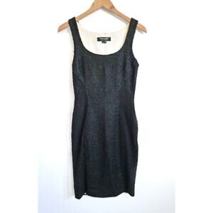 PAUL SMITH BLACK LABEL Mohair Wool Boucle Bodycon Dress Italy 40 2 4 $1050